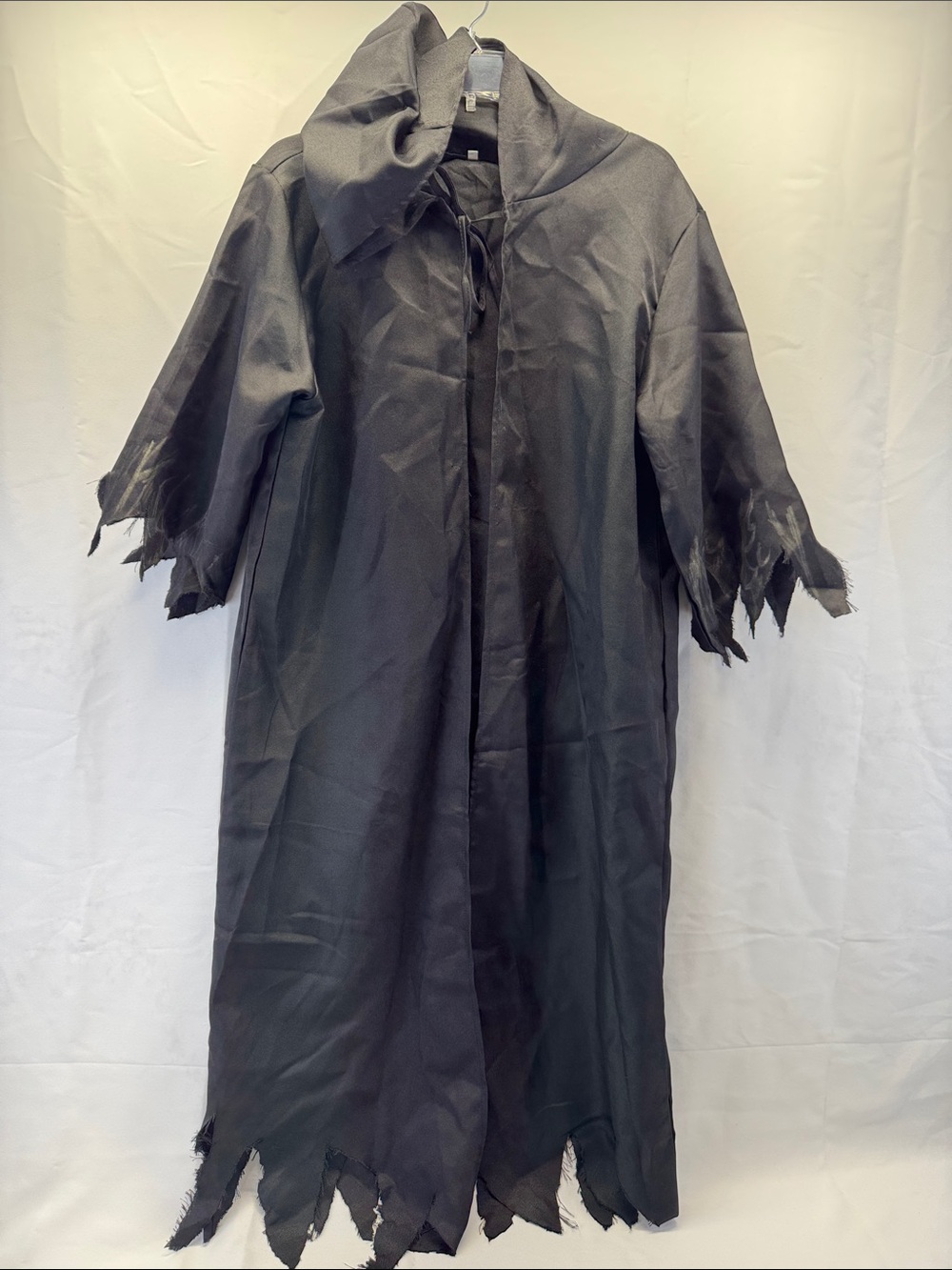 Unisex Black Hooded Cape